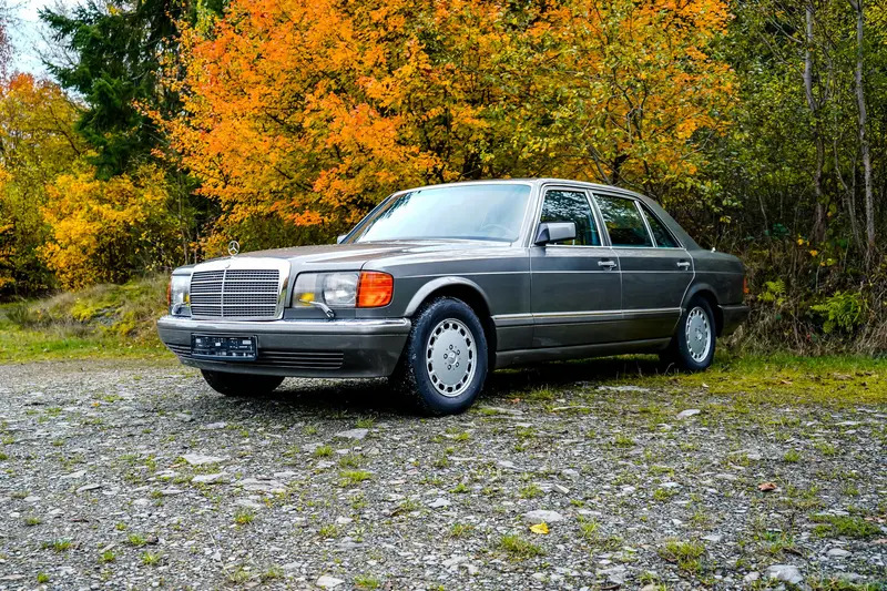 Mercedes Benz W126 560 SEL Mit H-Kennzeichen V8-Motor Gutachten Note 2 (1989)