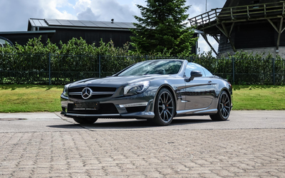 Mercedes Benz SL 63 AMG (231) Roadster aus 3. Hand 35.000 € investiert Mit Carbon Keramikbremsen (2012)