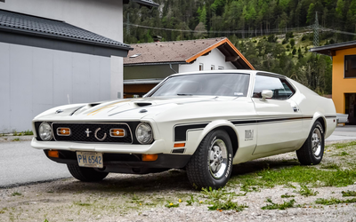 Ford Mustang Mach 1 351 Cleveland V8 Partially restored TÜV € 23,000 Investment by Jack Unterweger (1972)