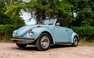 Volkswagen Beetle 1302 Cabriolet (1972), owned since 1995, many parts refurbished, expert rating 2-3