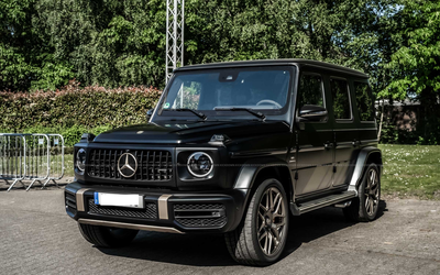 Mercedes Benz AMG G63 Grand Edition (2024), limitiert 1/1000, erst 3.483 Kilometer, Service durchgeführt, komplette Vollausstattung
