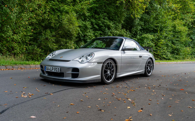 Porsche 911 996 Carrera 4 Cabriolet (2002), Recaro sports seats installed, various modifications with ABE, hardtop available
