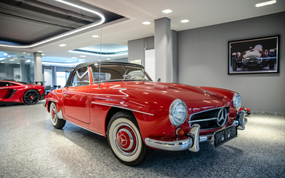 Mercedes-Benz W121 B II 190 SL Komplett Restauriert H-Kennzeichen Sehr Gepflegter Gesamtzustand (1961)