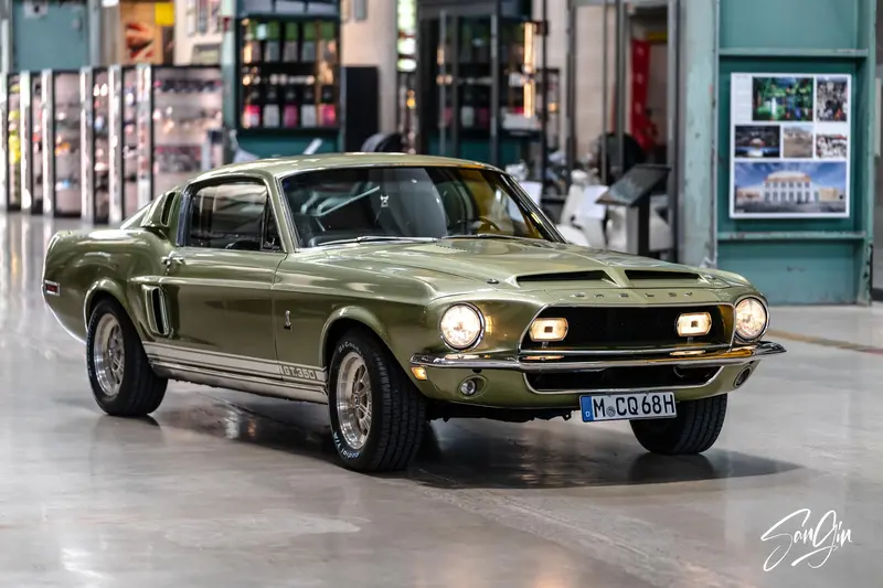 Ford Shelby Mustang GT-350 Fastback Mit Wertgutachten Manuelles HURST Getriebe (1968)