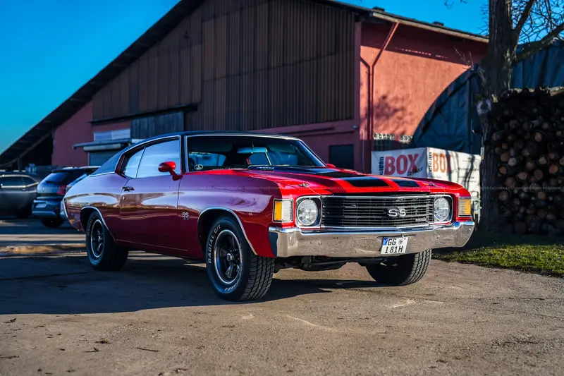 Chevrolet Chevelle SS (1972), USA-Import, Motor revidiert, Gutachten Note 2-