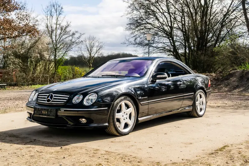 Mercedes-Benz CL 55 AMG (2004) in Obsidianschwarz Metallic, Service 2024 durchgeführt, sehr gepflegtes Fahrzeug