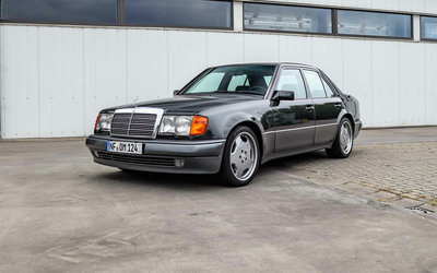 Mercedes-Benz W124 500E restored 5.0-liter V8 engine 326 hp good condition with appraisal (1992)