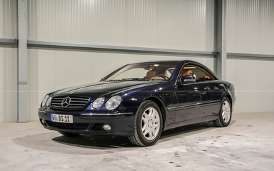 Mercedes-Benz C215 CL 500 lückenloses Scheckheft, Saisonfahrzeug, seit 2005 im derzeitigen Besitz (2001)