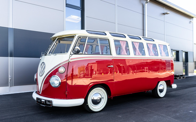 Volkswagen T1 Samba Brazil Umbau Mit 23 Fenstern Und Faltdach Umfangreich Restauriert Unfallfrei (1971)