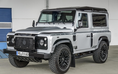 Land Rover Defender 90 TD4 Kahn Design aus 2. Hand Scheckheft gepflegt Tuning Kahn Designs (2016)
