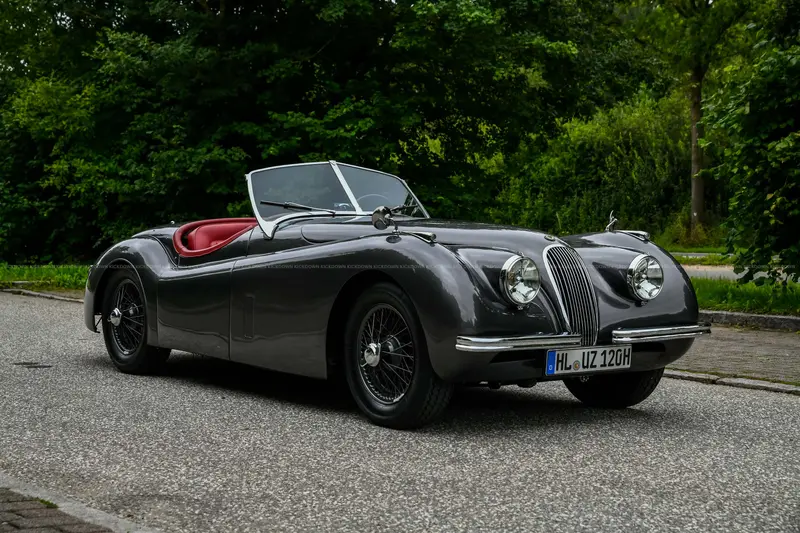 Jaguar XK 120 OTS (1952), Matching Numbers, hochwertig Nut-to-Bolt restauriert, laufender Service durch Spezialisten, Gutachten Note 1-