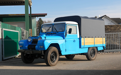 Austin Gipsy LWB (1966), very rare left-hand drive, completely rebuilt, top condition