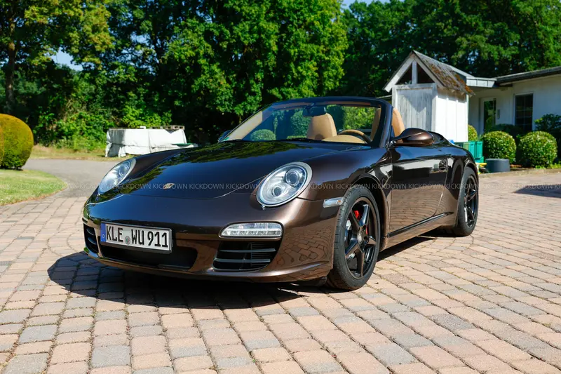 Porsche 911 997.2 Carrera S Cabriolet (2008), lückenloses Scheckheft, frischer Service, neue Bremsen und Reifen