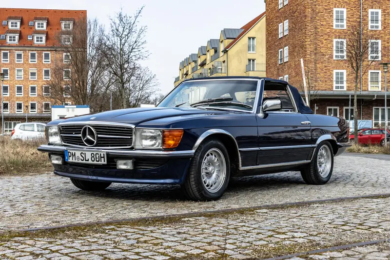 Mercedes-Benz R107 280 SL Cabriolet Hardtop Servolenkung Deutsche Erstauslieferung (1983)