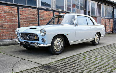Lancia Flaminia seltenes Coupé mit Sechszylinder Motor, Service durchgeführt, Inspektion mit Ölwechsel, Vergaser überholt (1960)