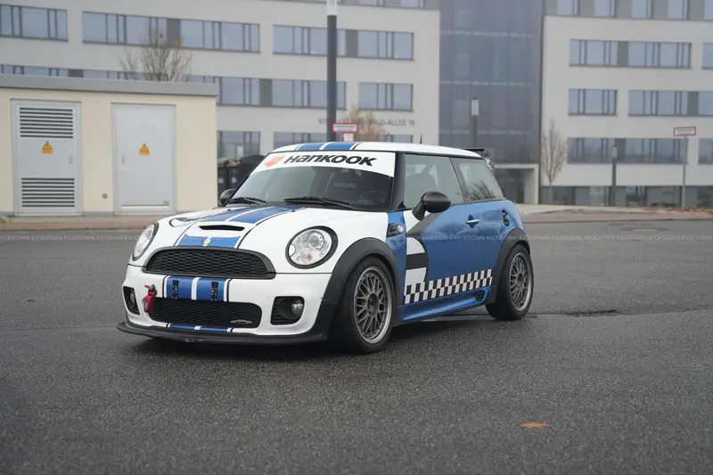 Mini John Cooper Works R56 Challenge (2008), ca. 280 PS, Gewindefahrwerk, Recaro