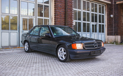 Mercedes-Benz W201 190E 2.6 Nachvoll. Historie matching numbers (1987)