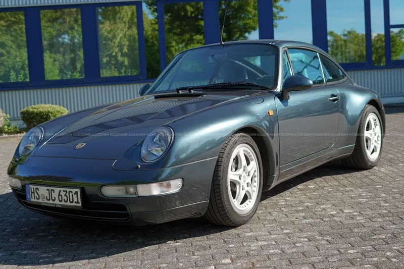 Porsche 911 993 Targa (1996), lückenloses Scheckheft nur bei Porsche, erst 91.973km, deutsches Fahrzeug