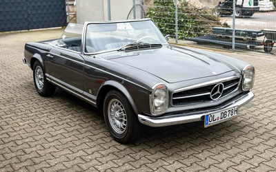 Mercedes-Benz W 113 230 SL Pagoda collector's vehicle exchange engine with only 340 km mileage Hardtop (1965)