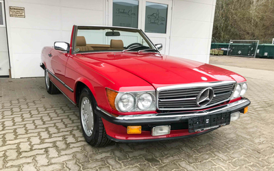 Mercedes-Benz 560 SL R107 10t€ Rechnungen Hardtop (1986)