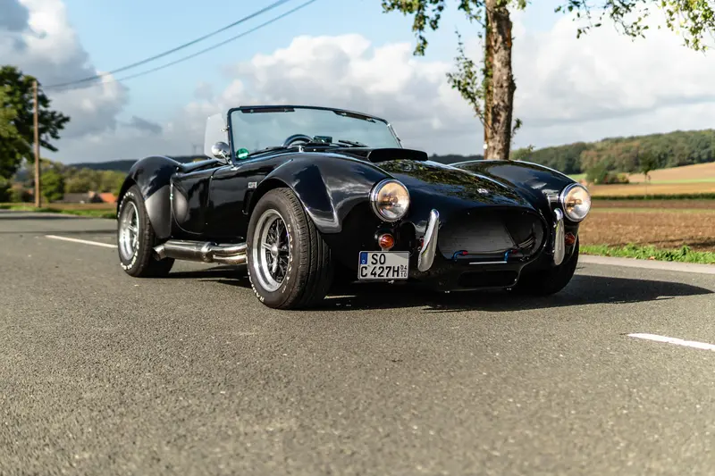 Pilgrim Sumo Cobra replica from 3rd hand with valuation report 5.0 liter V8 stainless steel sidepipes in very good condition (1992)