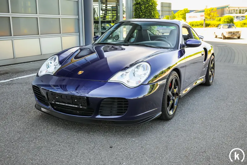 Porsche 911 996 Turbo Coupé Peter Nadler Turbo Umbau ca. 620 PS Alcantara und Volleder (2000)