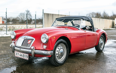 MG MGA 1500 Mark I Roadster 78t mi Service (1957)