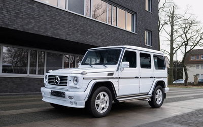 Mercedes-Benz G500 W463 (2002), rust-free Japanese import, only 74,043 kilometers, VAT deductible