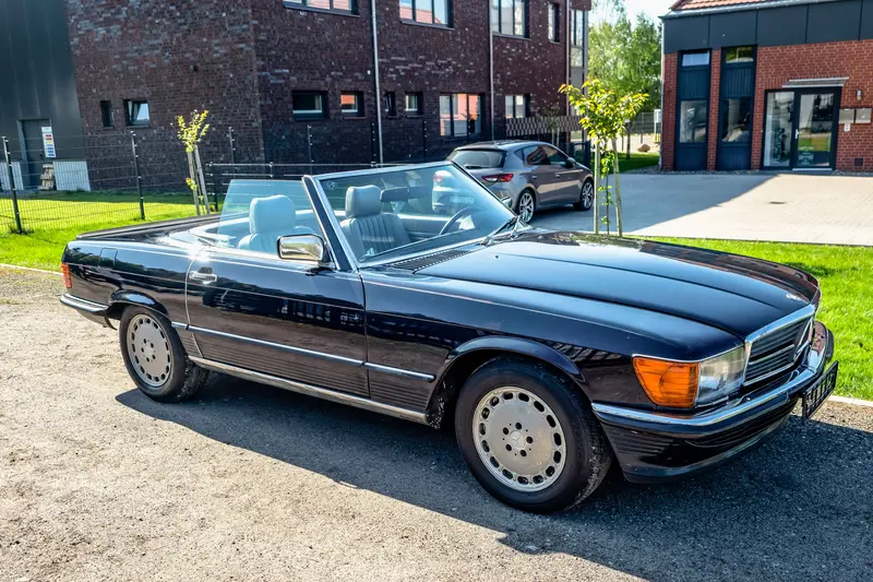 Mercedes Benz R107 500SL wenig Kilometer aus 3.Hand sehr gute Basis Klima Tempomat Hardtop (1986)