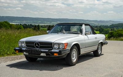 Mercedes Benz R107 380 SL aus 3. Hand USA-Import Umfangreiche Dokumentation Gepflegter Originalzustand H-Kennzeichen (1982)