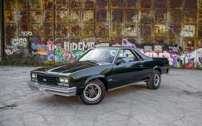 Chevrolet El Camino (1986), umfassend restauriert, revidierter Motor mit 460 PS, fast 30.000€ investiert