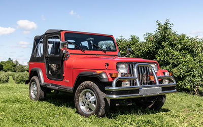 3rd hand Jeep Wrangler Owned since 1994 Expert opinion Note 3+ (1993)