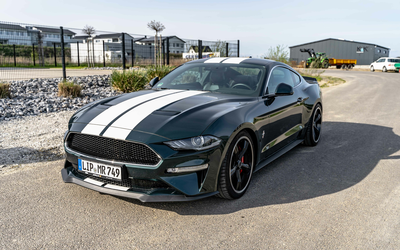 Ford Mustang Bullit Limited Edition Fully equipped 1st hand Checkbook Maintained Edelbrock supercharger 750 hp VAT. Exposable (2021)