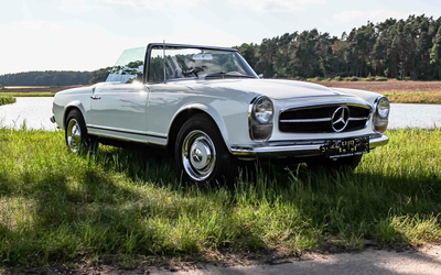 Mercedes-Benz W 113 230 SL Pagode Teilrestauriert seit 11 Jahren in Besitz klassische Farbkombination (1966)