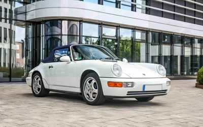 Porsche 964 C2 Cabrio Scheckheft, techn. Revidiert, Windschott (1992)