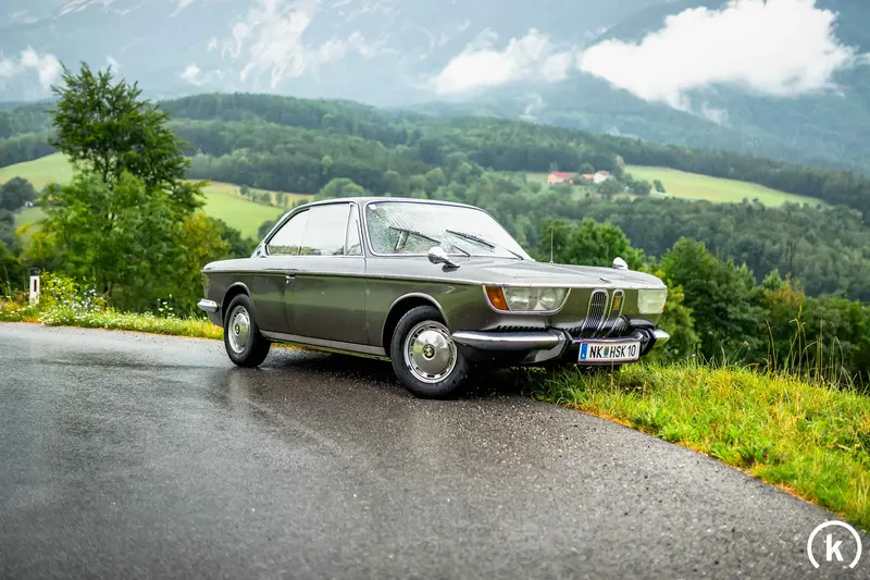 BMW 2000 CS lückenloses Scheckheft nur 46t Km 4-Gang (1967)
