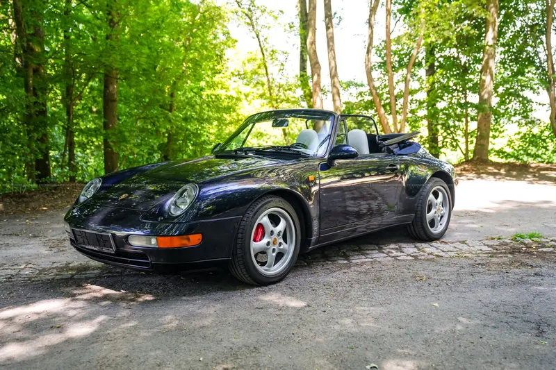 Porsche 911 993 Cabriolet (1997), Schaltgetriebe, Wertgutachten Note 2, Verdeck erneuert