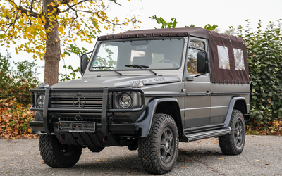 Mercedes-Benz 230 GE Steyr‑Puch (1994), aufwendige Restaurierung, Sonderausstattung, nur 2.872 km