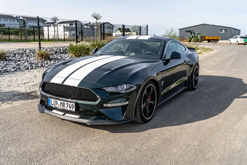 Ford Mustang Bullit Limited Edition Fully equipped 1st hand Checkbook Maintained Edelbrock supercharger 750 hp VAT. Exposable (2021)