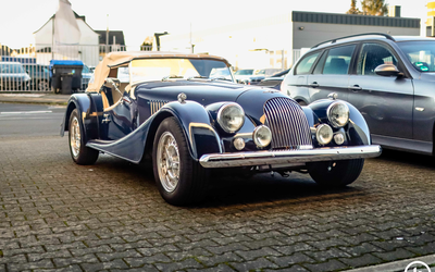 Morgan Plus 8 Midnight Blue Persenning sehr guter Zustand nachvollziehbare Historie (1997)