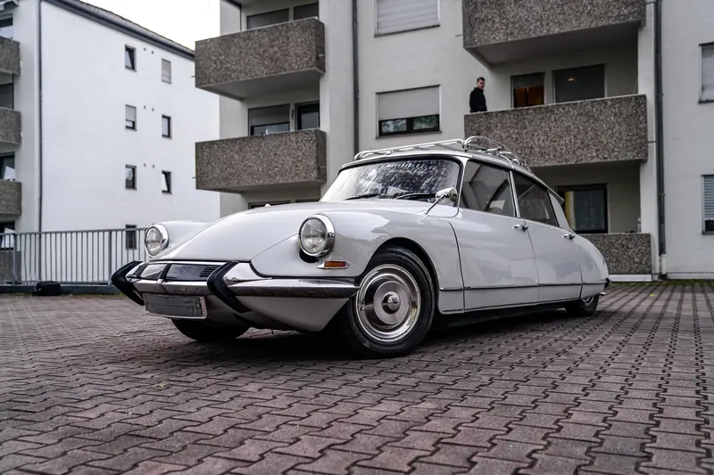 Citroen ID 19 Unfallfrei Teilrestauration H-Kennzeichen Oranger Stoffbezug (1964)