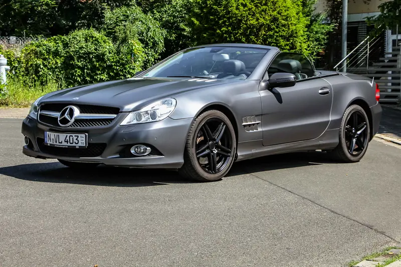 Mercedes-Benz R 230 SL 350 Komplettfolierung Scheckheft reichhaltige Ausstattung aus 2. Hand (2008)
