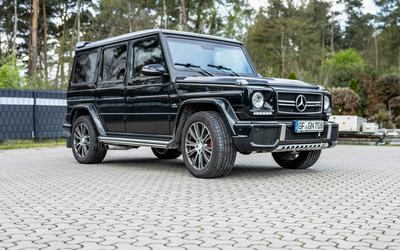 Mercedes Benz G 55 VG AMG Kompressor Umbau auf G63 Optik elektrisch verstellbare Sitze Differentialsperre aus 2. Hand (2006)