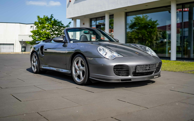 Porsche 911 996 Turbo Cabriolet mit nur 19.800km Laufleistung letztes Modelljahr nur 127 Stück (2005)