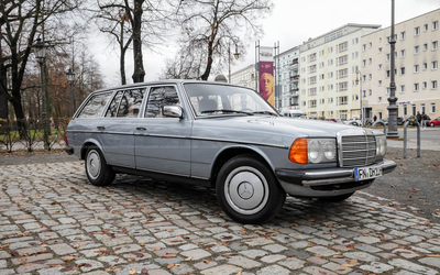 Mercedes S123 230 T (1980) in very good original condition, €5,000 invested, second-hand