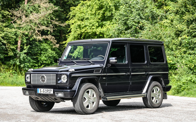 Mercedes Benz G 500 Classic 25th anniversary model with TÜV Designo interior (2004)