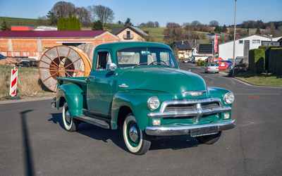 Chevrolet 3100 Pickup 1/2 Ton (First Series, 1955), USA-Import, Motor und Getriebe frisch gewartet, Sammlerstück