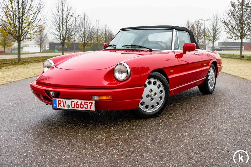 Alfa Romeo Spider 2.0L from 2nd hand very good condition Nardi-Torino steering wheel (1993)