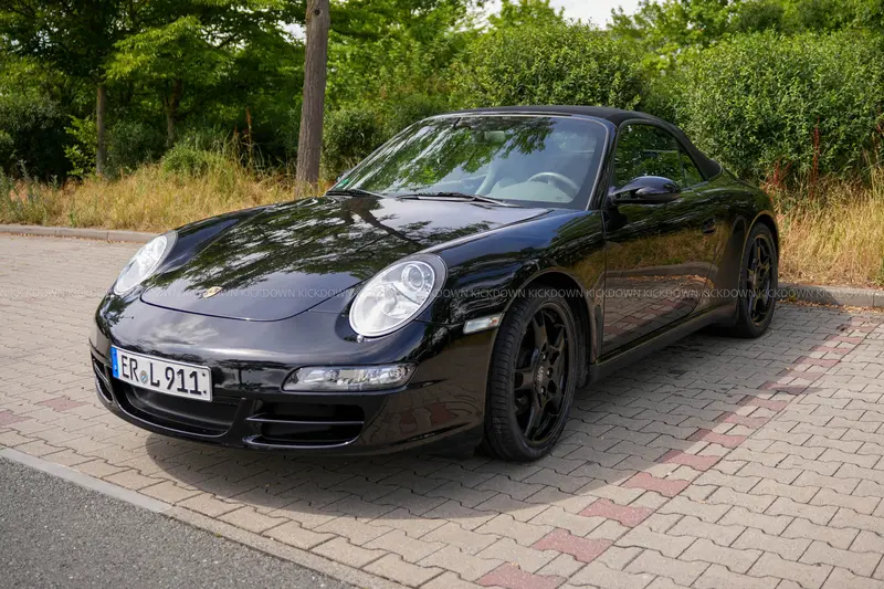 Porsche 911 997 Carrera Cabriolet (2006), Handschalter, erst 79.000 Kilometer, Scheckheft, frischer Service, neue Kupplung