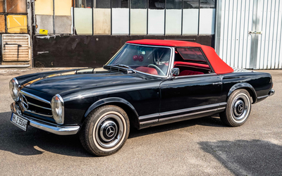 Mercedes-Benz W113 230 SL Pagoda extensively restored German first delivery (1964)